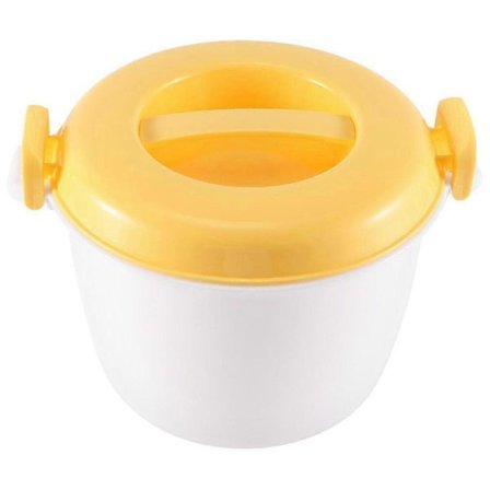 Hånd Riskoger Mikrobølgeovn til speciel dampboks dampbur beholder damp ris opvarmning skål multifunktionel madkasse 2600 ml