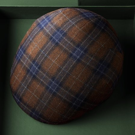 Boina de campo lana marrón Fido para hombres - Boinas para hombre