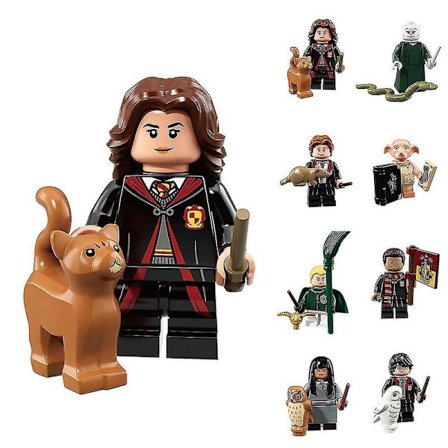 8 kpl/setti Harry Potter -hahmot Minifiguuri Koottava Mini Rakennuspalikkalelu Lahjat Kodin sisustus