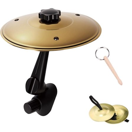 3-pakning Bilcymbaler for bilventil – Mini trommecymbal, fingersymbal for magedans & mini trommestikker_TF_TF