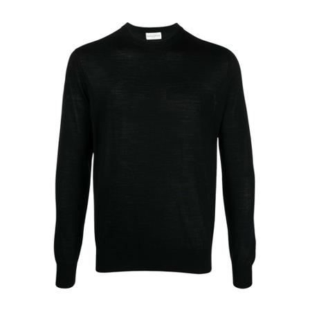 Ballantyne Sweater Sort, Herre