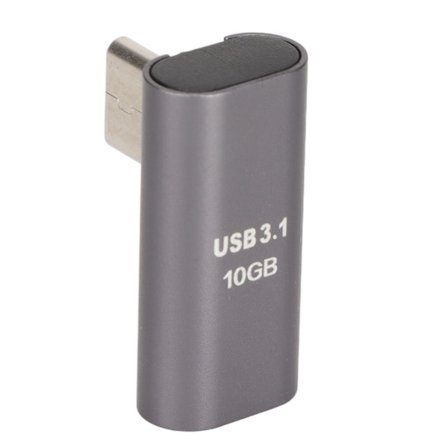 Typ C hane till hona adapter 10 Gbps aluminiumlegering kompakt typ C adapter för bärbara datorer surfplattor smartphones