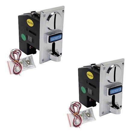 2PCS 616 Multi Coin Acceptor Elektronisk Roll Down Coin Acceptor Selector Mekanisme Vending Machine