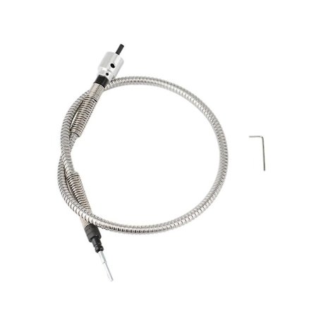 Fleksibel boremaskine med fleksibel aksel i rustfrit stål, roterende slibeværktøj til boremaskine/poleringsmaskine med fleksibel aksel