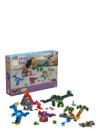 Plus-Plus | Plus-Plus Learn To Build Dinosaurs | ONE SIZE