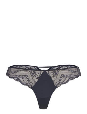 Calvin Klein Thong - Navy - XS