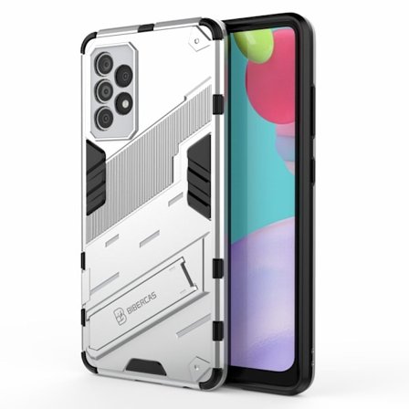 Stødsikkert hybridcover til Samsung Galaxy A52 5G / Samsung Galaxy A52s 5G - Hvid