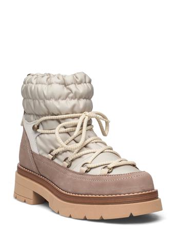 Short Winter Boot Beige Marc O'Polo