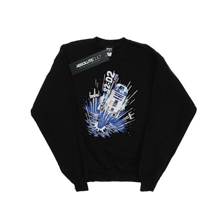Star Wars Herr R2-D2 Blast Off Sweatshirt L Svart
