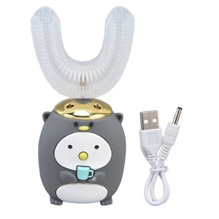 Barn Tandborste 360° Oral Rengöring 5 Borstlägen Automatisk Minne Smart U-formad Tandborste BarnKid