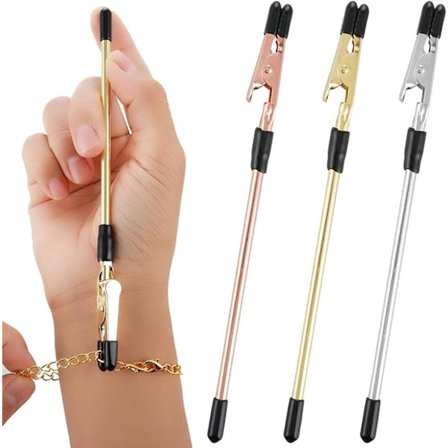 Armbåndshjælp, 3 stk., til at tage armbånd på, velegnet til halskæder, urremme og smykkelåse, lynlåse og lukninger, sølv, guld, rosaguld