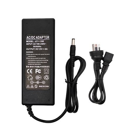 12V 1-10A AC/for DC Adapter Switch Strømforsyning Lader for LED Strips 5.5x2.1-2
