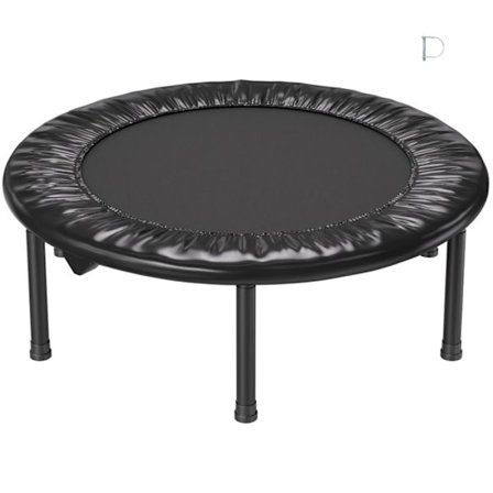 Mini Trampolin - DUOKU - 36 po - Maximal belastning 100 kg - Fällbar - Fitness