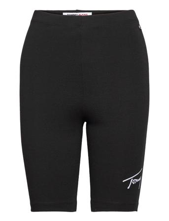 Tjw Tommy Signature Cycle Short Black Tommy Jeans