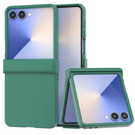 SKALO Samsung Z Flip7 ABEEL Slim Cover - Mørkegrøn