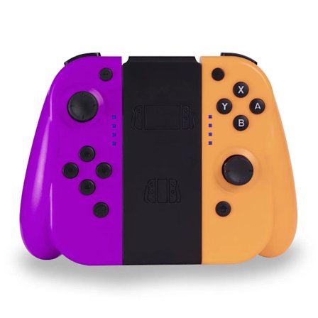 Valkoinen langaton ohjain, yhteensopiva PS4:n kanssa, sisältää värinän, USB-latauskaapeli, ergonominen