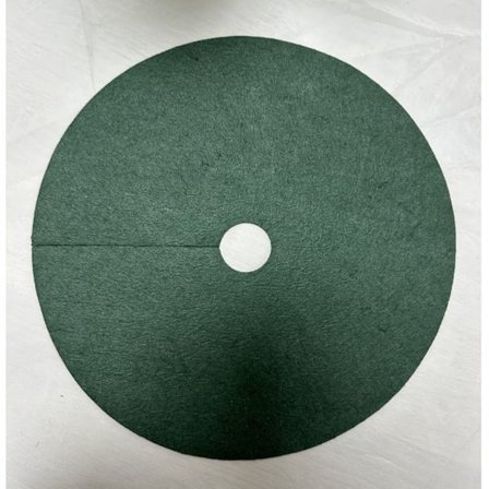 4 stk. Kontrol Jorddække Plantebeskytter Udendørs Plante Jorddække Anti-Åndbar Stof Plantning Dække Jordklæde, Grøn, 27cm