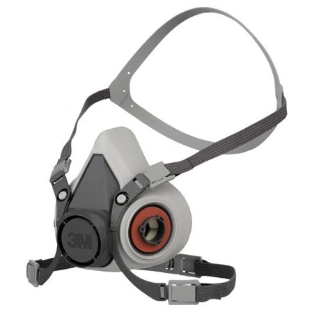 3M Halvmask 6100 S - Lyreco - Skyddsutrustning - Andningsskydd - Halvmasker med filter
