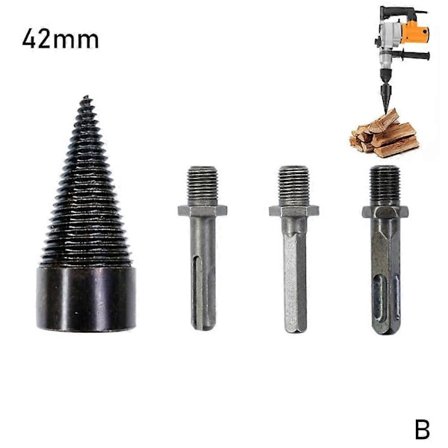 Festberg Poranterä Puunhalkaisija Alkuperäinen Polttopuun Halkaisukartio Poranterä