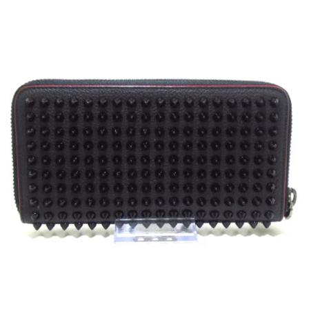 Christian Louboutin Pre-owned, Pre-owned Wallets Zwart, Dames, Maat:ONE Size,leer
