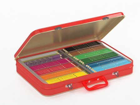 FABER-CASTELL Färgpenna Triangular 240/fp - Lyreco - Skola och förskola - Pennor och tillbehör - Färgpennor - Trekantsgrepp