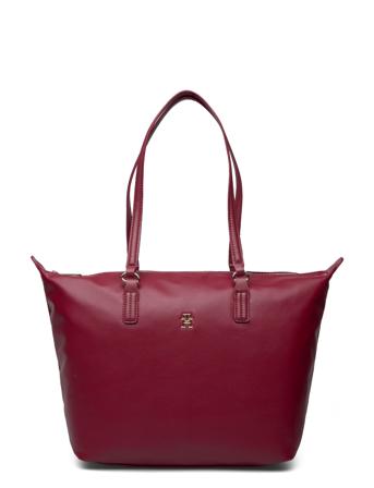 Poppy Plus Tote Shopper Veske Burgunder Tommy Hilfiger*Betinget Tilbud