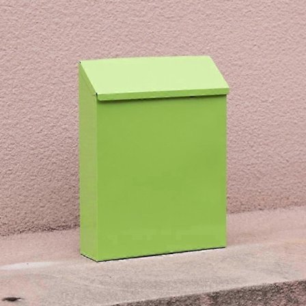 Metal Postkasse med lås, universal postkasse, alsidig brevkasse, kompatibel med udendørs hus