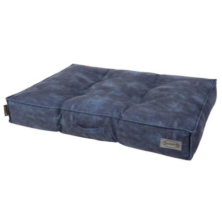 Scruffs & Tramps Hundmadrass Kensington Stl L 100x70 Cm Marinblå Blå