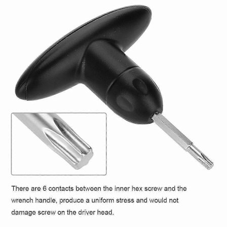 Udskiftningsjusteringsnøgle til Golfklub Driver Skaft Adapter O[R