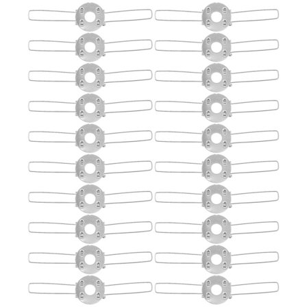 20 stk. lampeskjerm bordlamper fjærklemmer lampeskjerm fjærklemme lampeskjerm lysbase lampeskjerm spenne festeklemme