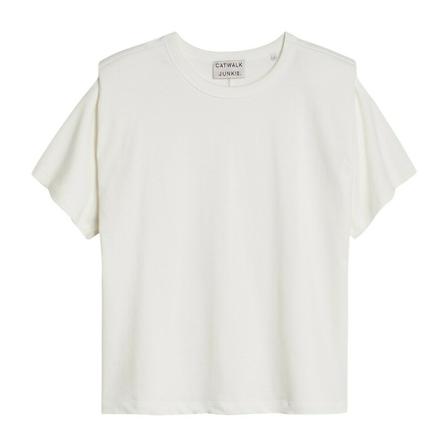 Catwalk Junkie Ts sofia , Wit , Dames , Maat: M T-shirts