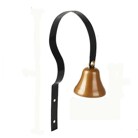 Dørklokke Veggmontert Metall Butikkdørklokke Kjæledyr Treningsdørklokke