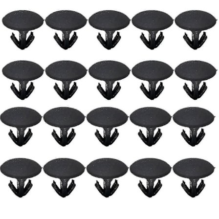 20 stk. Clips til Nissan Qashqai X-trail Dualis Rogue Sport 2013-frem Bagdørs Gummitætninger Trim Vejrskærmsbeslag Nitter - Fremragende_tfrf