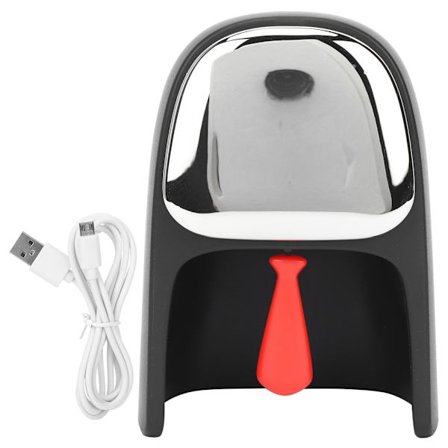 Smart väckarklocka Gentleman utseende Multifunktionell sovrum sängbord dekorationSvart