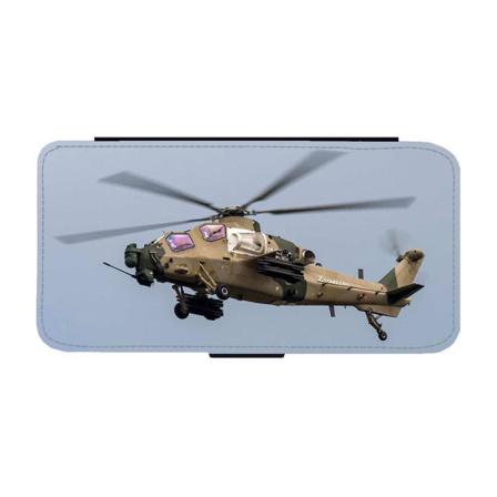Caic Z-10 Stridshelikopter Iphone 14 Plånboksfodral Multifärg
