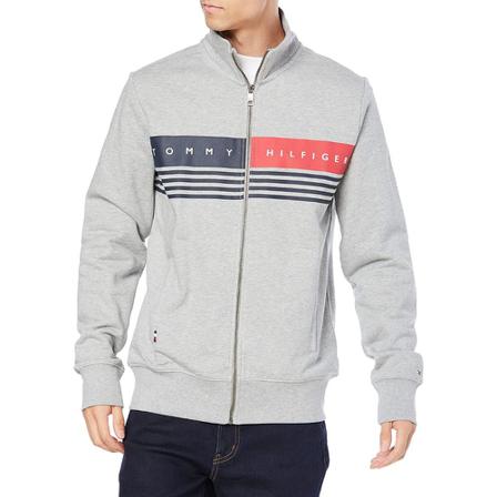 Tommy Hilfiger, Sweatshirt Grijs, Heren, Maat:L