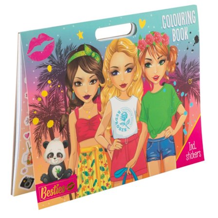 Sense Colouring Book med Stickers