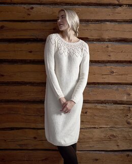 Strikkeoppskrift Kjole - Novita