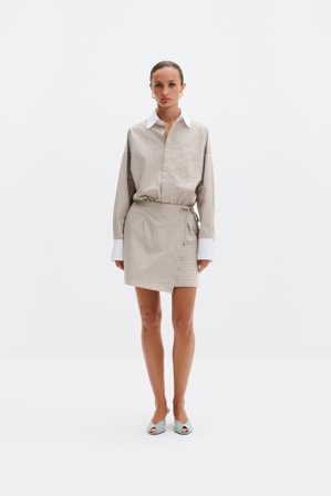 Malina - Portea minikleid - 36 - Sand Stripe