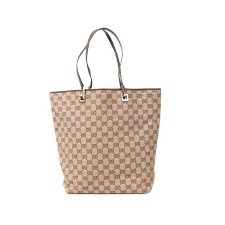 Gucci Vintage, Pre-owned Canvas gucci-bags Bruin, Dames, Maat:ONE Size,nylon