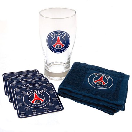 Paris Saint Germain FC Crest Bar Set One Size Clear/Blue