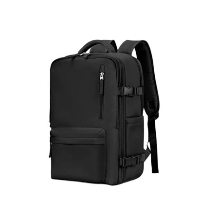 Reiseryggsekk Laptop-ryggsekk SVART