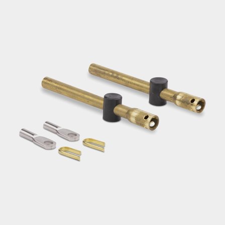 Dometic Seastar Solutions monteringskit för OMC Johnson/Evinrude reglage, anslutningssats i mässing för 30-serien