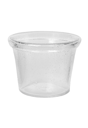 Åhléns Home Kruka i glas 18 cm Dekoration Transparant ONESIZE