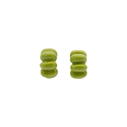 Sunnei Earrings Grøn, Dame Øreringe, Størrelse: ONE Size