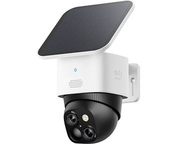 Eufy SoloCam S340 - Trådløst overvåkningskamera med solcellepanel & 3K-video