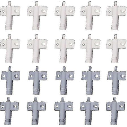 20 kpl Keittiön Oven Vaimennin, Kaapin Sulkemisvaimentimet, Laatikon Sulkemisvaimennin, Pehmeä Ja Hiljainen Sulkemisvaimennin, Kaappiin, Oveen (