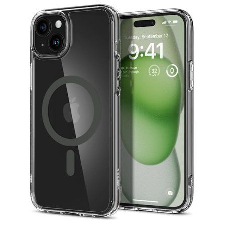 Spigen Ultra Hybrid MagSafe Case iPhone 15 Graphite