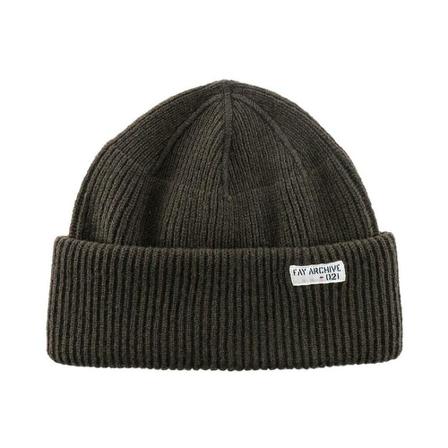 Fay Beanies , Bruin , Heren , Maat: ONE Size Hoeden