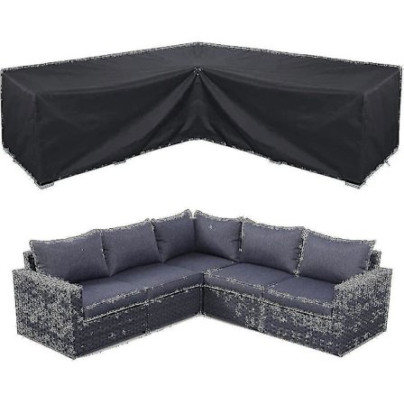 Hjørnesofatrekk Vanntett Hagemøbelsett Trekk Utendørs Sekjonsmøbeltrekk CNSZ